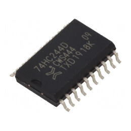 Buffer digital non-inversor IC, declanșator linie Ch: 8 CMOS | Electronic-mag.ro | Componente Electronice