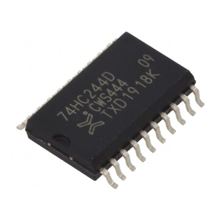 Buffer digital non-inversor IC, declanșator linie Ch: 8 CMOS | Electronic-mag.ro | Componente Electronice