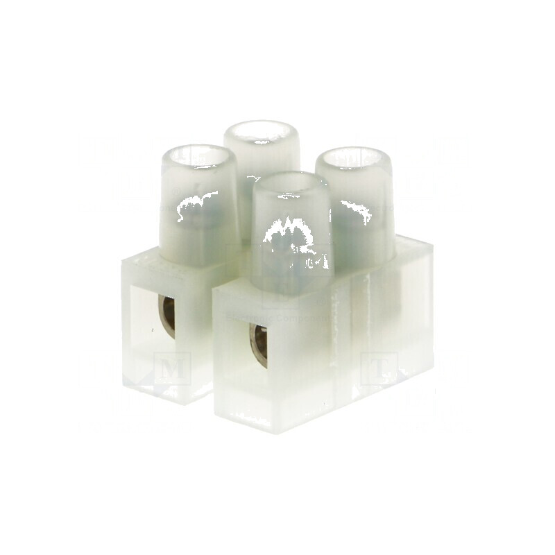 Regletă de conexiuni terminal cu şurub 2,5mm² 250V, 2 piste pentru cabluri electrice | Electronic-mag.ro | Componente Electronice Regletă de conexiuni terminal cu şurub 2,5mm² 250V, 2 piste pentru cabluri electrice | Electronic-mag.ro | Componente Electronice
