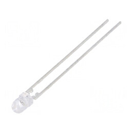 Fototranzistor 3mm cu λp max: 850nm, 70V, unghi de deschidere 50°, lentilă transparentă | Electronic-mag.ro | Componente Electronice