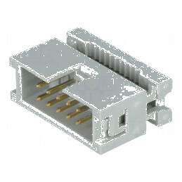 Conector IDC mufă tată 10 PIN 1,27mm pentru cablu-bandă | Electronic-mag.ro | Componente Electronice