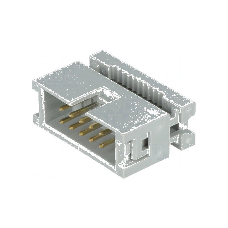 Conector IDC mufă tată 10 PIN 1,27mm pentru cablu-bandă | Electronic-mag.ro | Componente Electronice Conector IDC mufă tată 10 PIN 1,27mm pentru cablu-bandă | Electronic-mag.ro | Componente Electronice