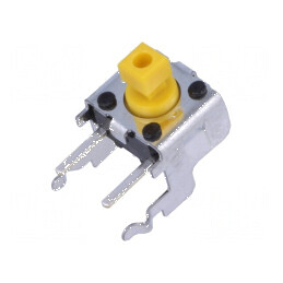 Microîntrerupător TACT SPST-NO 0,05A/24VDC THT fără poziție 2 | Electronic-mag.ro | Componente Electronice