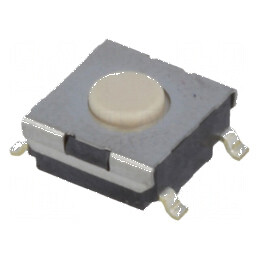 Microîntrerupător TACT SPST-NO 0,05A/24VDC SMT Poz: 2 Fără | Electronic-mag.ro | Componente Electronice