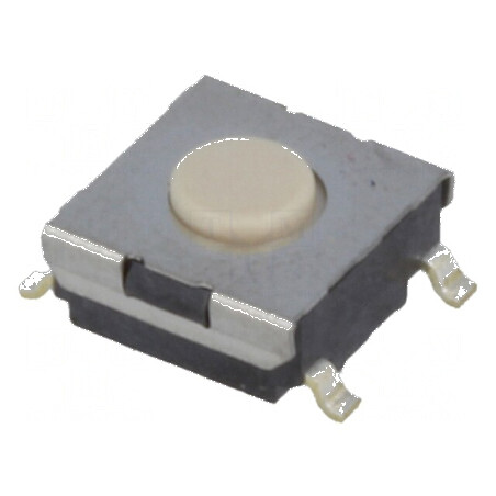 Microîntrerupător TACT SPST-NO 0,05A/24VDC SMT Poz: 2 Fără | Electronic-mag.ro | Componente Electronice