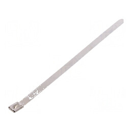Colier de strângere din oțel inoxidabil AISI 304, dimensiuni L: 200mm, W: 7,9mm | Electronic-mag.ro | Componente Electronice