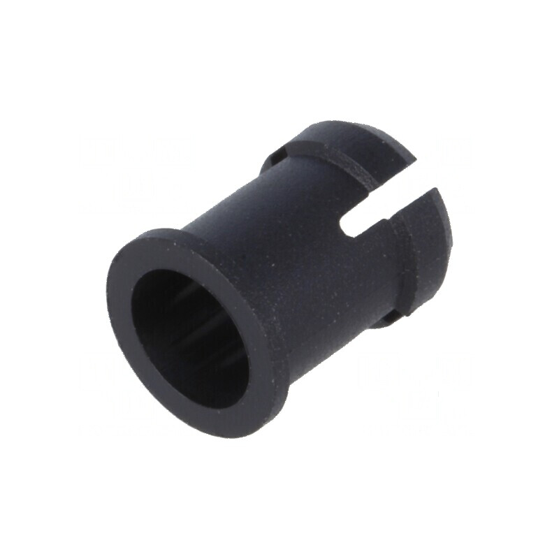 Montură monobloc neagră pentru LED 5mm UL94V-2, dimensiune 9mm | Electronic-mag.ro | Componente Electronice Montură monobloc neagră pentru LED 5mm UL94V-2, dimensiune 9mm | Electronic-mag.ro | Componente Electronice