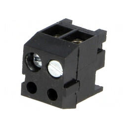 Regletă de conexiuni deconectabilă 3,5mm cu 2 piste, Pas pini | Electronic-mag.ro | Componente Electronice