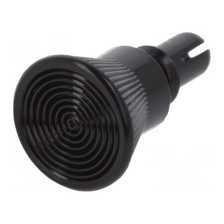 Diblu poliamidă 5,5mm lungime, orificiu montare 3,6mm, negru | Electronic-mag.ro | Componente Electronice