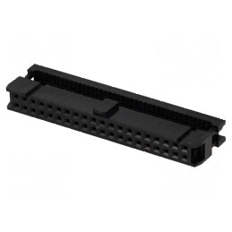 Conector IDC mufă mamă 40 PIN cu presare cablu IDC | Electronic-mag.ro | Componente Electronice