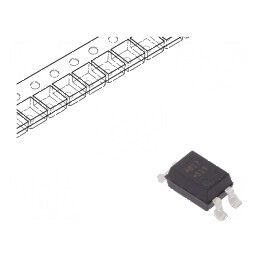 Optocuplor SMD cu 1 Canal, Ieşire cu Tranzistori, Izolație 5kV, Tensiune Colector-Emitor 70V | Electronic-mag.ro | Componente Electronice