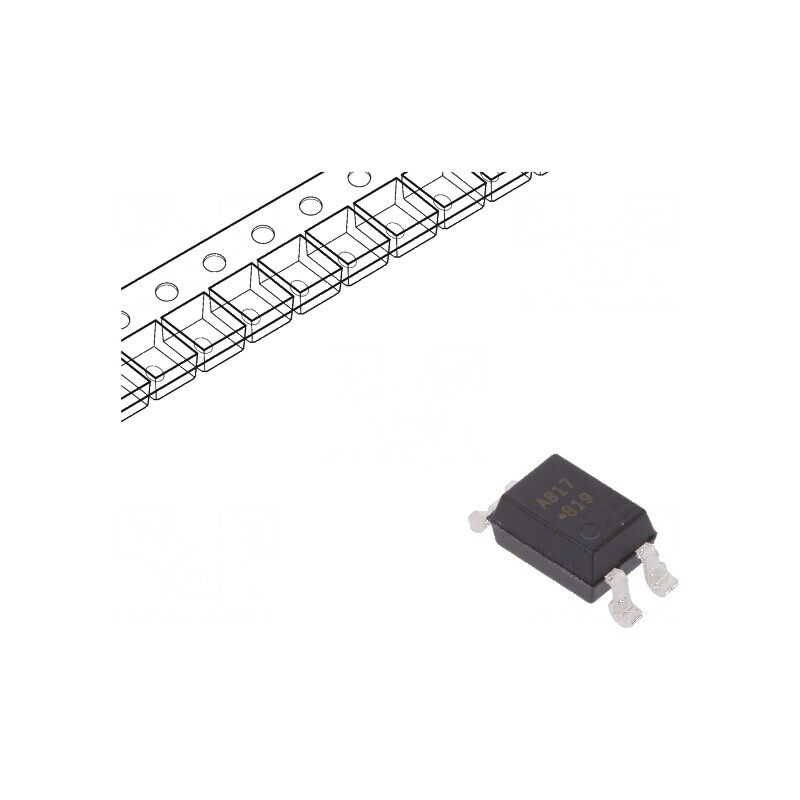 Optocuplor SMD cu 1 Canal, Ieşire cu Tranzistori, Izolație 5kV, Tensiune Colector-Emitor 70V | Electronic-mag.ro | Componente Electronice Optocuplor SMD cu 1 Canal, Ieşire cu Tranzistori, Izolație 5kV, Tensiune Colector-Emitor 70V | Electronic-mag.ro | Componente Electronice