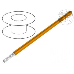 Cablu ÖLFLEX® HEAT 180 SiF 1x0,5mm2 cu litare din cupru și izolație din silicon, 100m | Electronic-mag.ro | Componente Electronice