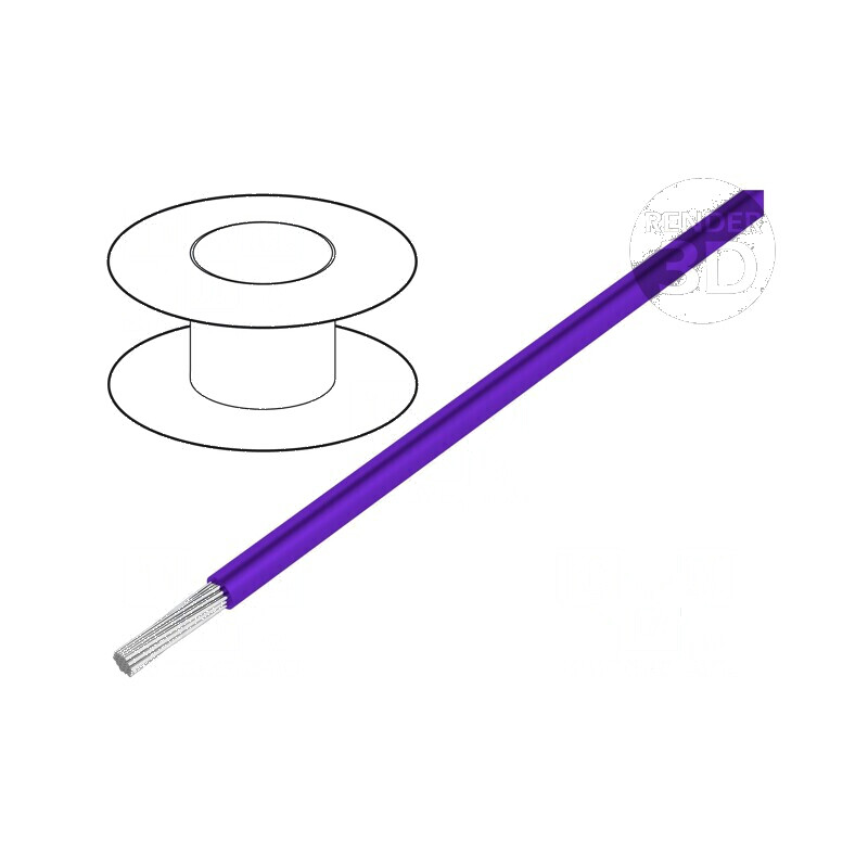 Cablu de încălzire ÖLFLEX® HEAT 180 SiF 1x0,5mm2 cu mână litat din cupru și izolație din silicon violet | Electronic-mag.ro | Componente Electronice Cablu de încălzire ÖLFLEX® HEAT 180 SiF 1x0,5mm2 cu mână litat din cupru și izolație din silicon violet | Electronic-mag.ro | Componente Electronice