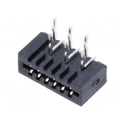 Conector FFC/FPC 90° cu 6 pini Non-ZIF THT cositorit | Electronic-mag.ro | Componente Electronice