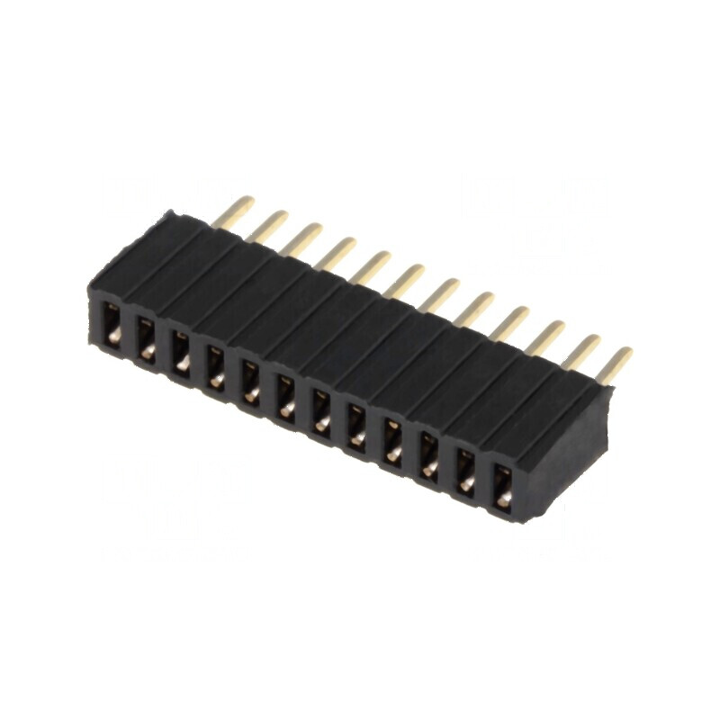 Conector şiruri pini soclu mamă 12 pini 1,27mm THT 1x12 | Electronic-mag.ro | Componente Electronice Conector şiruri pini soclu mamă 12 pini 1,27mm THT 1x12 | Electronic-mag.ro | Componente Electronice