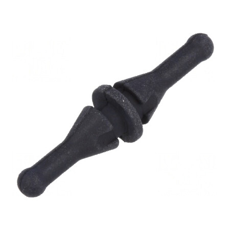Conector pentru ventilatoare și protecții Ø orificiu montaj: 5mm | Electronic-mag.ro | Componente Electronice