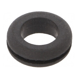Manșon din gumă neagră Øorif: 14,27mm Øorif: 11,1mm | Electronic-mag.ro | Componente Electronice