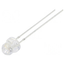 Bec LED RGB 4,85mm cu clipire 20mA și lentilă transparentă, Nr. term: 2 | Electronic-mag.ro | Componente Electronice