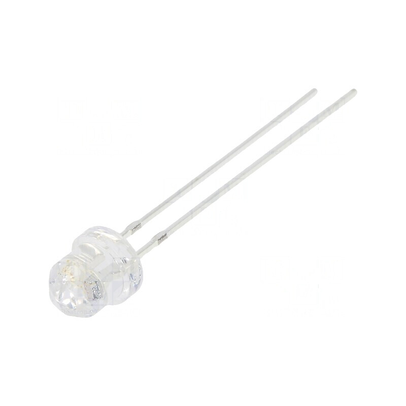 Bec LED RGB 4,85mm cu clipire 20mA și lentilă transparentă, Nr. term: 2 | Electronic-mag.ro | Componente Electronice