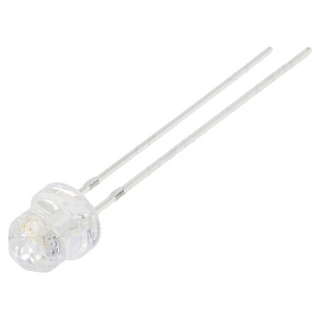 Bec LED RGB 4,85mm cu clipire 20mA și lentilă transparentă, Nr. term: 2 | Electronic-mag.ro | Componente Electronice
