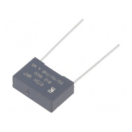Condensator polipropilenă R75 8,2nF 18x6x12mm THT ±5% | Electronic-mag.ro | Componente Electronice
