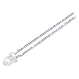 Fototranzistor 3mm cu λp max: 860nm, 35V, unghi de 12° și lentilă transparentă | Electronic-mag.ro | Componente Electronice