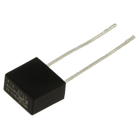 Siguranţă întârziere 1A 250VAC THT TE5 SS 5,08mm pentru protecția circuitelor electrice | Electronic-mag.ro | Componente Electronice