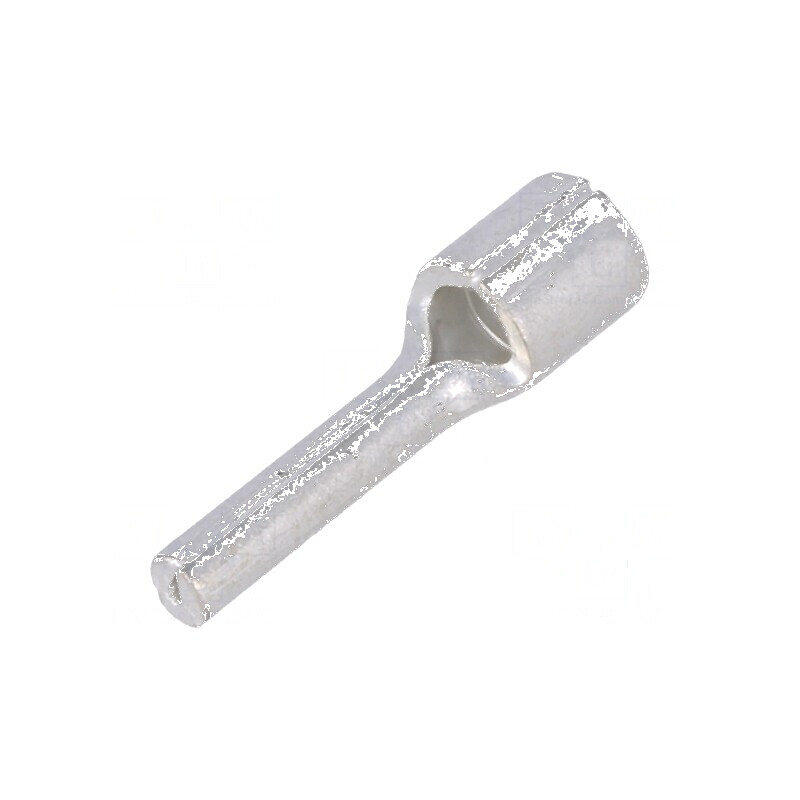 Vârf tip ac Ø 2,8mm pentru cablu neizolat 6mm2 crimpat cositorit | Electronic-mag.ro | Componente Electronice Vârf tip ac Ø 2,8mm pentru cablu neizolat 6mm2 crimpat cositorit | Electronic-mag.ro | Componente Electronice