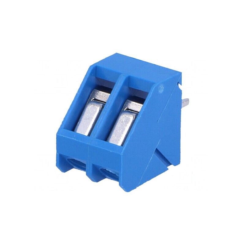 Regletă de conexiuni pentru PCB în unghi de 45° cu piste de 5mm, 2x2,5mm² | Electronic-mag.ro | Componente Electronice Regletă de conexiuni pentru PCB în unghi de 45° cu piste de 5mm, 2x2,5mm² | Electronic-mag.ro | Componente Electronice
