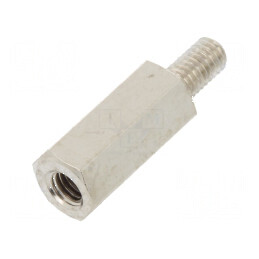 Piuliță distanțieră filetată 12mm M3 pentru filet interior și exterior | Electronic-mag.ro | Componente Electronice