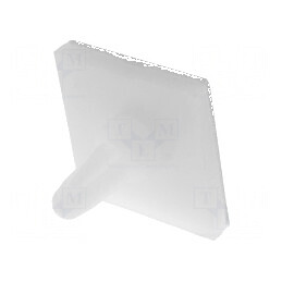 Distanţier autoadeziv pentru PCB din poliamidă, lungime 4,8mm, model clichet | Electronic-mag.ro | Componente Electronice