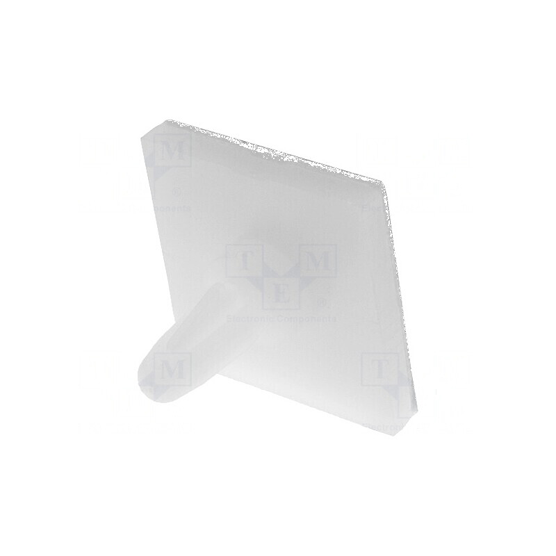 Distanţier autoadeziv pentru PCB din poliamidă, lungime 4,8mm, model clichet | Electronic-mag.ro | Componente Electronice