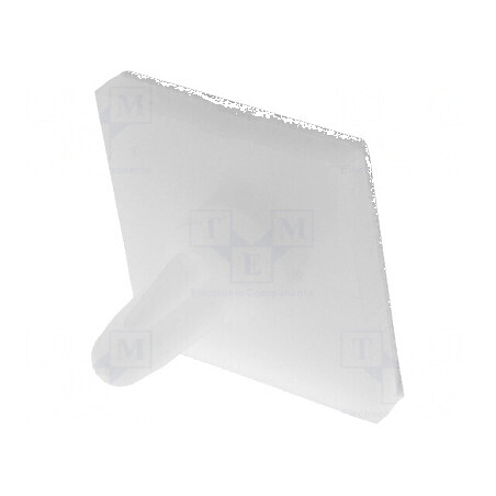 Distanţier autoadeziv pentru PCB din poliamidă, lungime 4,8mm, model clichet | Electronic-mag.ro | Componente Electronice