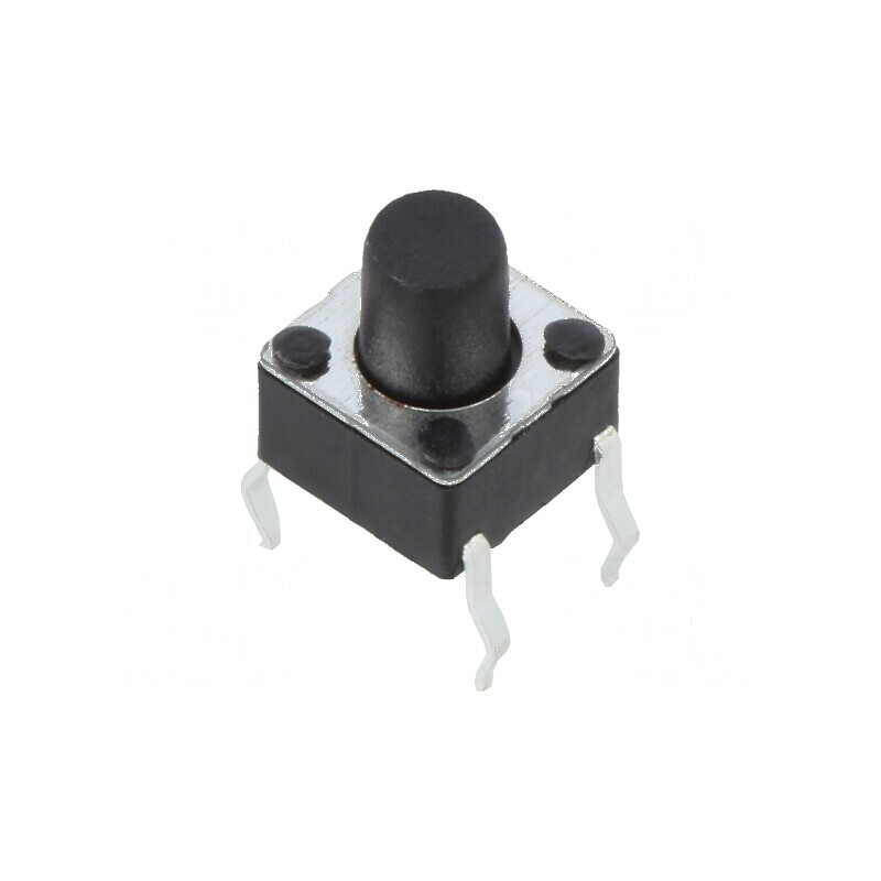 Microîntrerupător TACT SPST-NO 0,05A/12VDC THT 1,6N - Pozitie 2 | Electronic-mag.ro | Componente Electronice Microîntrerupător TACT SPST-NO 0,05A/12VDC THT 1,6N - Pozitie 2 | Electronic-mag.ro | Componente Electronice