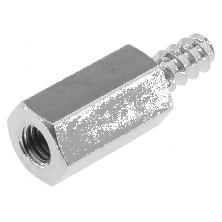 Piuliță distanțieră filetată hexagonală 12mm M2,5 | Electronic-mag.ro | Componente Electronice