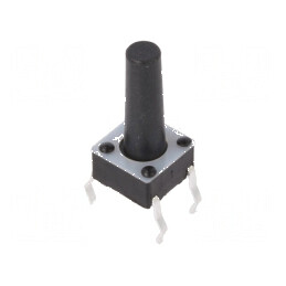 Microîntrerupător TACT SPST-NO 0,05A/12VDC THT 1,57N, Pozitie 2 | Electronic-mag.ro | Componente Electronice