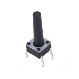 Microîntrerupător TACT SPST-NO 0,05A/12VDC THT 1,57N - Pozitie 2 | Electronic-mag.ro | Componente Electronice