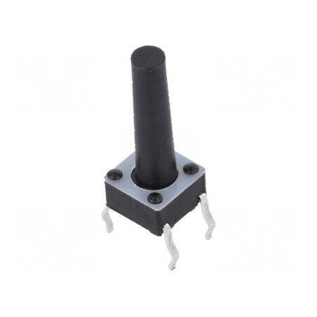 Microîntrerupător TACT SPST-NO 0,05A/12VDC THT 1,57N - Pozitie 2 | Electronic-mag.ro | Componente Electronice