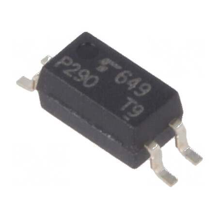 Optocuplor SMD cu 1 Canal, Ieșire Tranzistori, Izolatie 3,75kV, Tensiune Colector-Emetator 80V, SO4 | Electronic-mag.ro | Componente Electronice