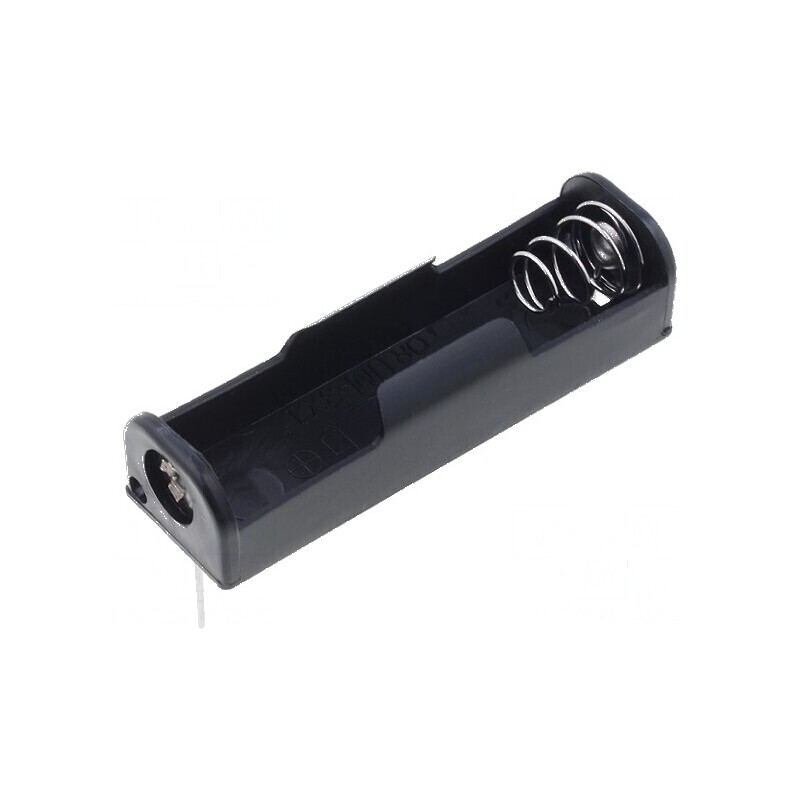 Suport pentru baterii AA R6 pe PCB neagră, 1 slot, dimensiune 51mm | Electronic-mag.ro | Componente Electronice Suport pentru baterii AA R6 pe PCB neagră, 1 slot, dimensiune 51mm | Electronic-mag.ro | Componente Electronice