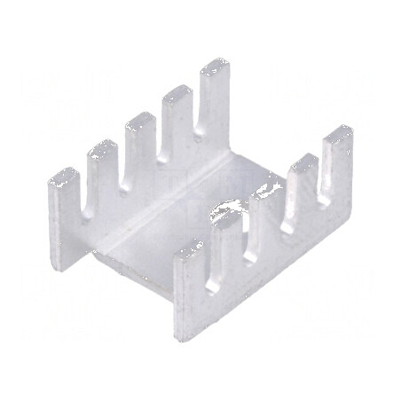 Radiator presat U TO202 TO220 - Dimensiuni 19,05mm x 13,21mm x 9,53mm | Electronic-mag.ro | Componente Electronice