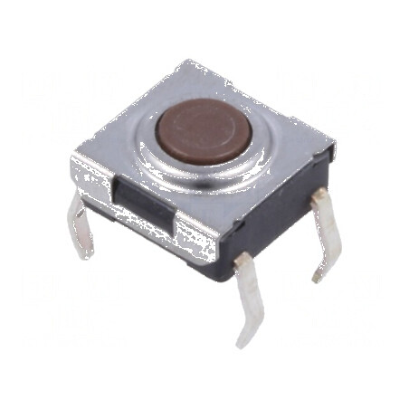 Microîntrerupător TACT SPST-NO 0,05A/12VDC THT - Pozitie 2 | Electronic-mag.ro | Componente Electronice
