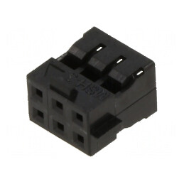Conector cablu-cablu/PCB mufă mamă 6 PIN Milli-Grid Pas 2mm | Electronic-mag.ro | Componente Electronice