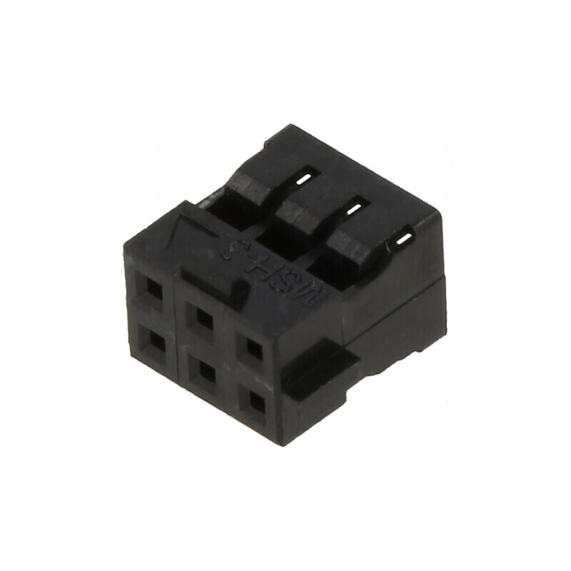 Conector cablu-cablu/PCB mufă mamă 6 PIN Milli-Grid Pas 2mm | Electronic-mag.ro | Componente Electronice