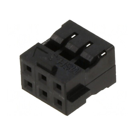 Conector cablu-cablu/PCB mufă mamă 6 PIN Milli-Grid Pas 2mm | Electronic-mag.ro | Componente Electronice