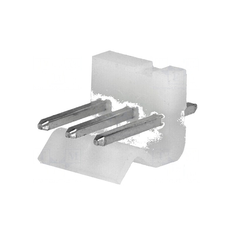 Conector cablu-placă soclu tată KK 396, SPOX 3,96mm, 3 pini THT | Electronic-mag.ro | Componente Electronice Conector cablu-placă soclu tată KK 396, SPOX 3,96mm, 3 pini THT | Electronic-mag.ro | Componente Electronice