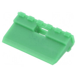 Clichet de blocare tată ML-XT PIN 12, culoare verde, pentru siguranță și protecție. | Electronic-mag.ro | Componente Electronice