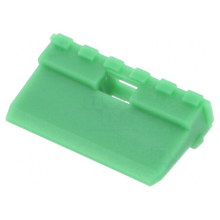 Clichet de blocare tată ML-XT PIN 12, culoare verde, pentru siguranță și protecție. | Electronic-mag.ro | Componente Electronice