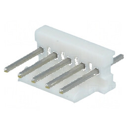 Conector cablu-placă soclu tată PIN 5 2,54mm THT MTA-100 pentru conexiuni electrice | Electronic-mag.ro | Componente Electronice
